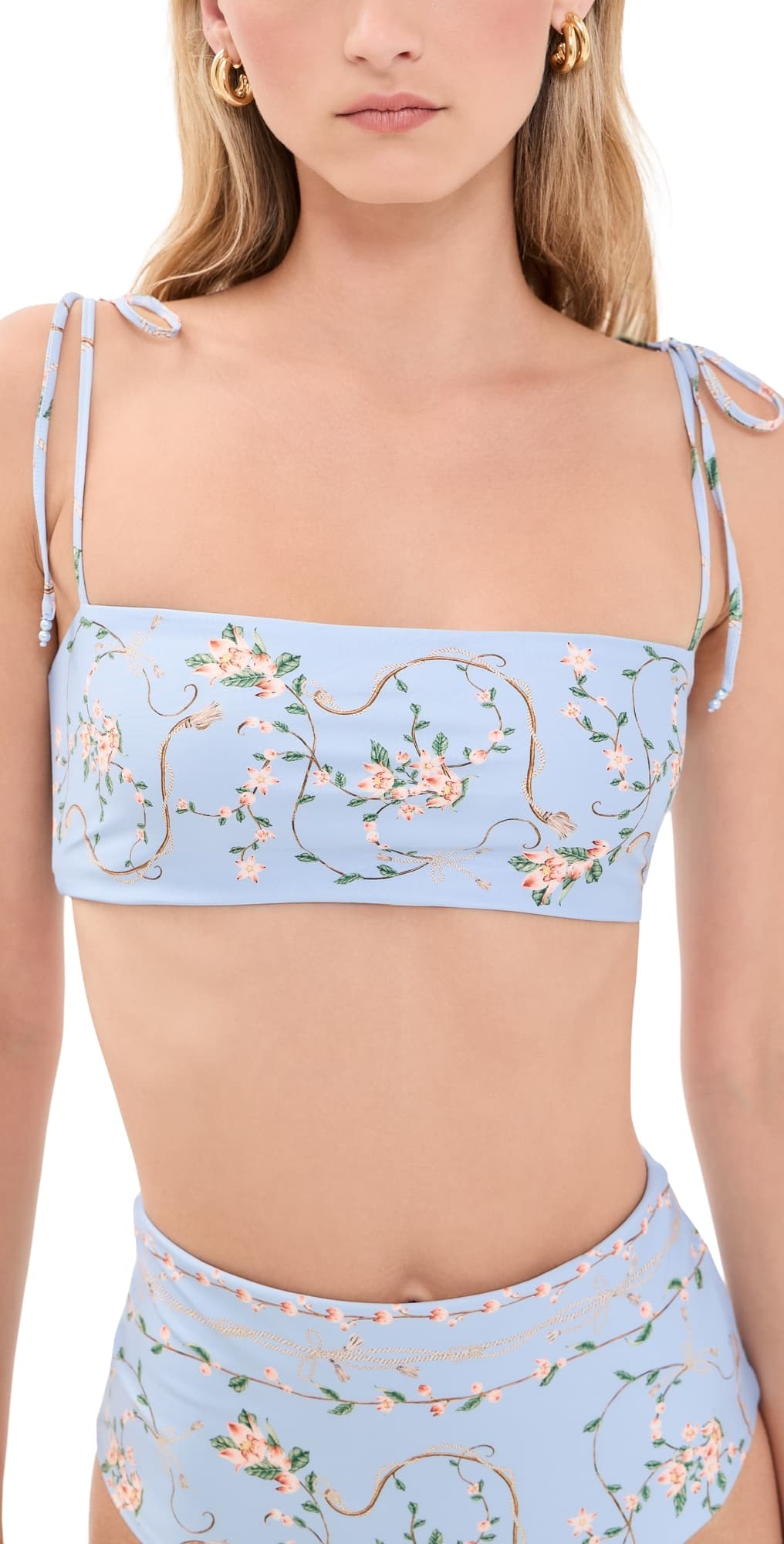 Agua by Agua Bendita Primavera Navegante Bikini Top Multicolor