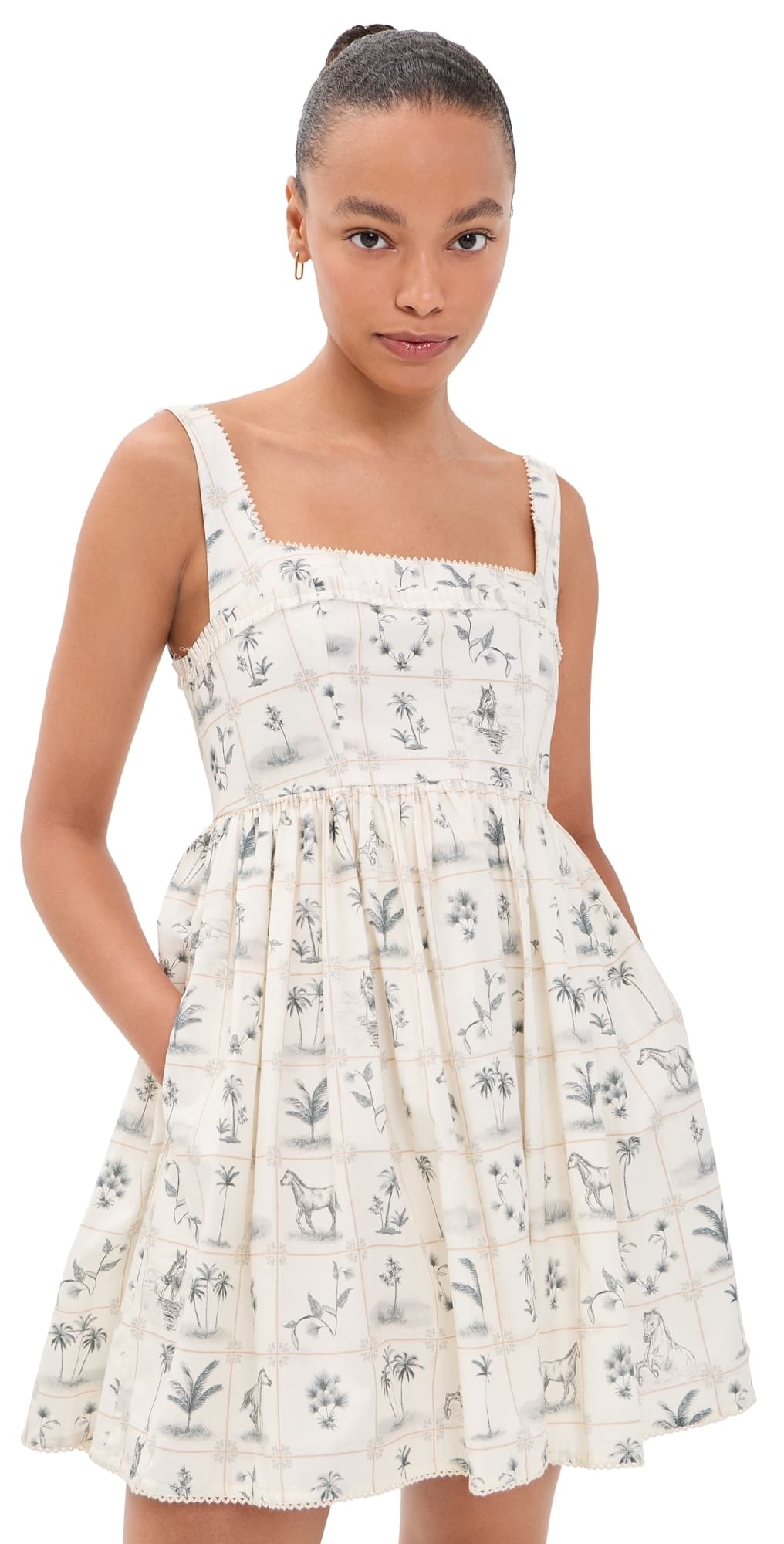 Agua by Agua Bendita Barbara Arena Dress Multicolor