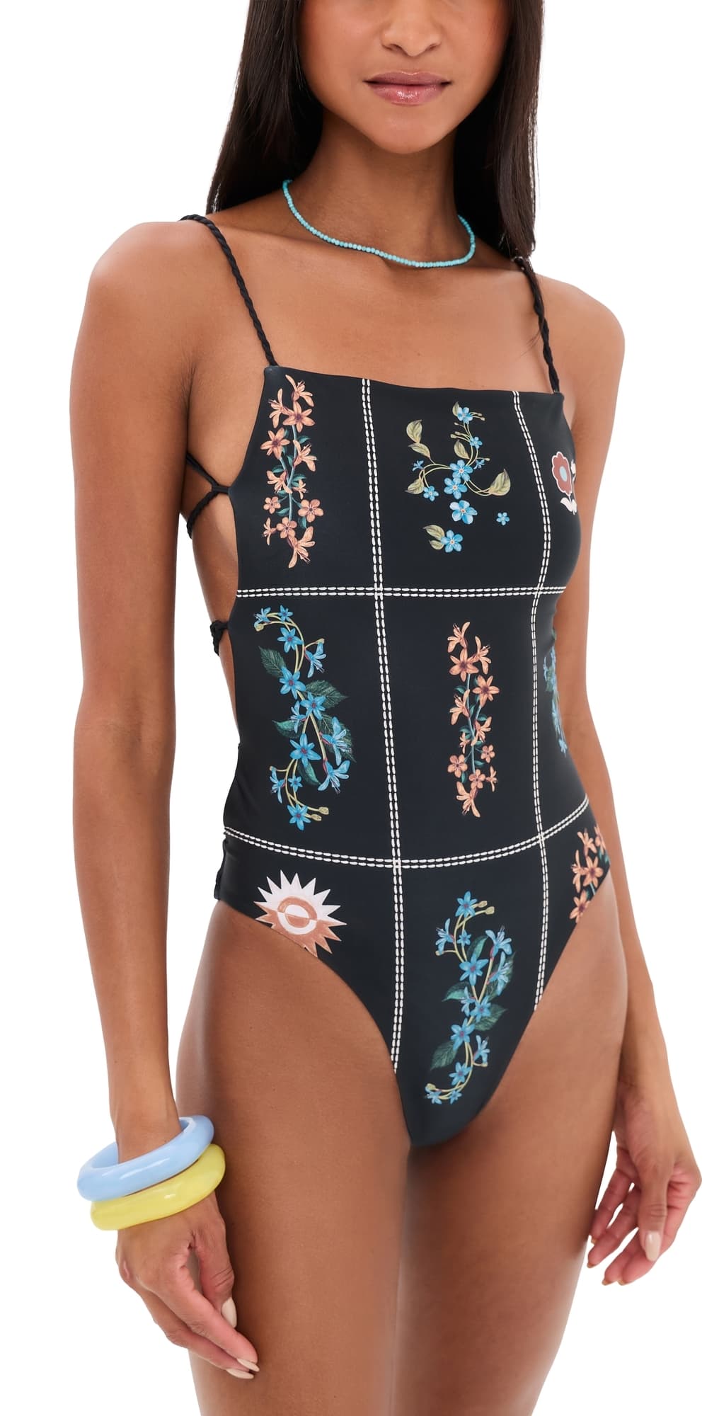 Agua Bendita Kali Weave Reversible One Piece Multicolor