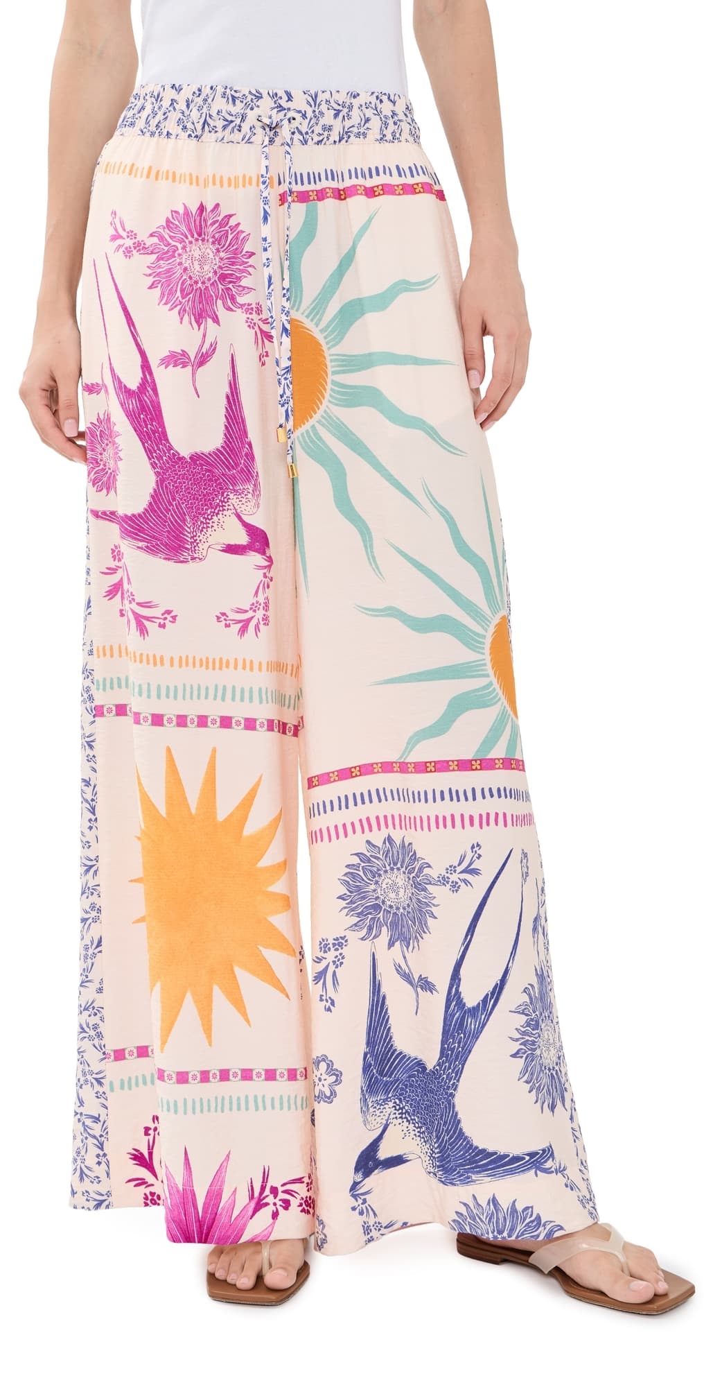 Agua Bendita Janis Pants Multicolor
