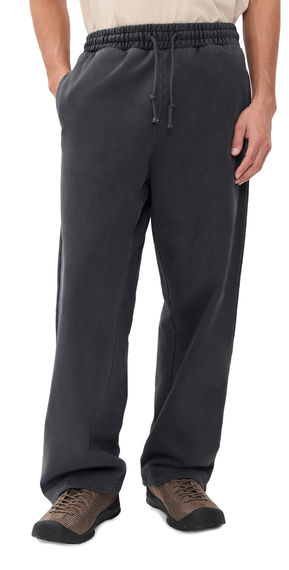 Alpha Industries Washed Essential Relaxed Fit Sweatpants Black