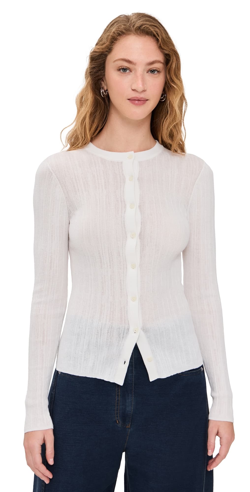 A.L.C. A. L.C. Fisher Cardigan Bright White
