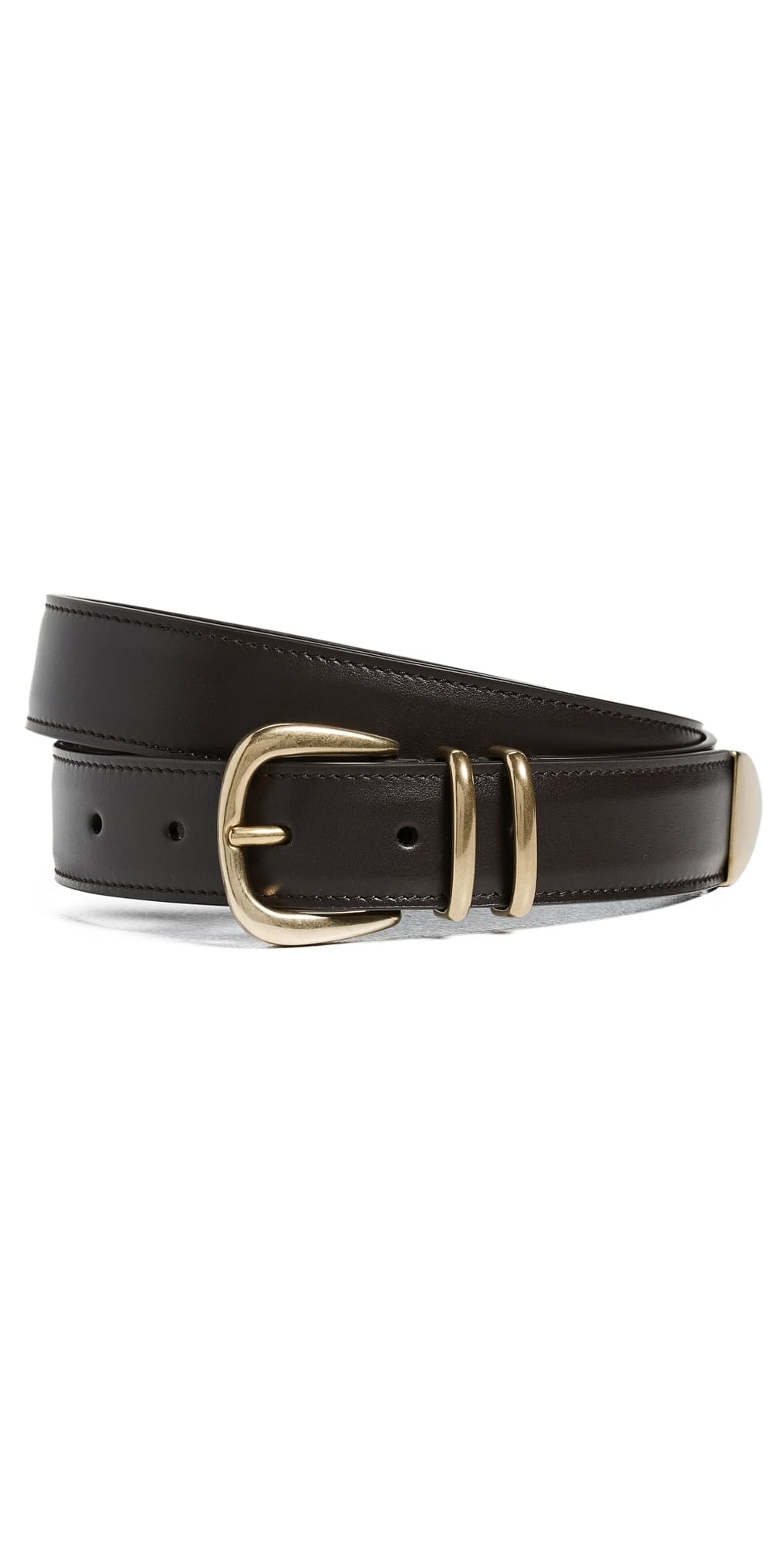 A.L.C. A. L.C. Carson Belt Brown/Light Gold