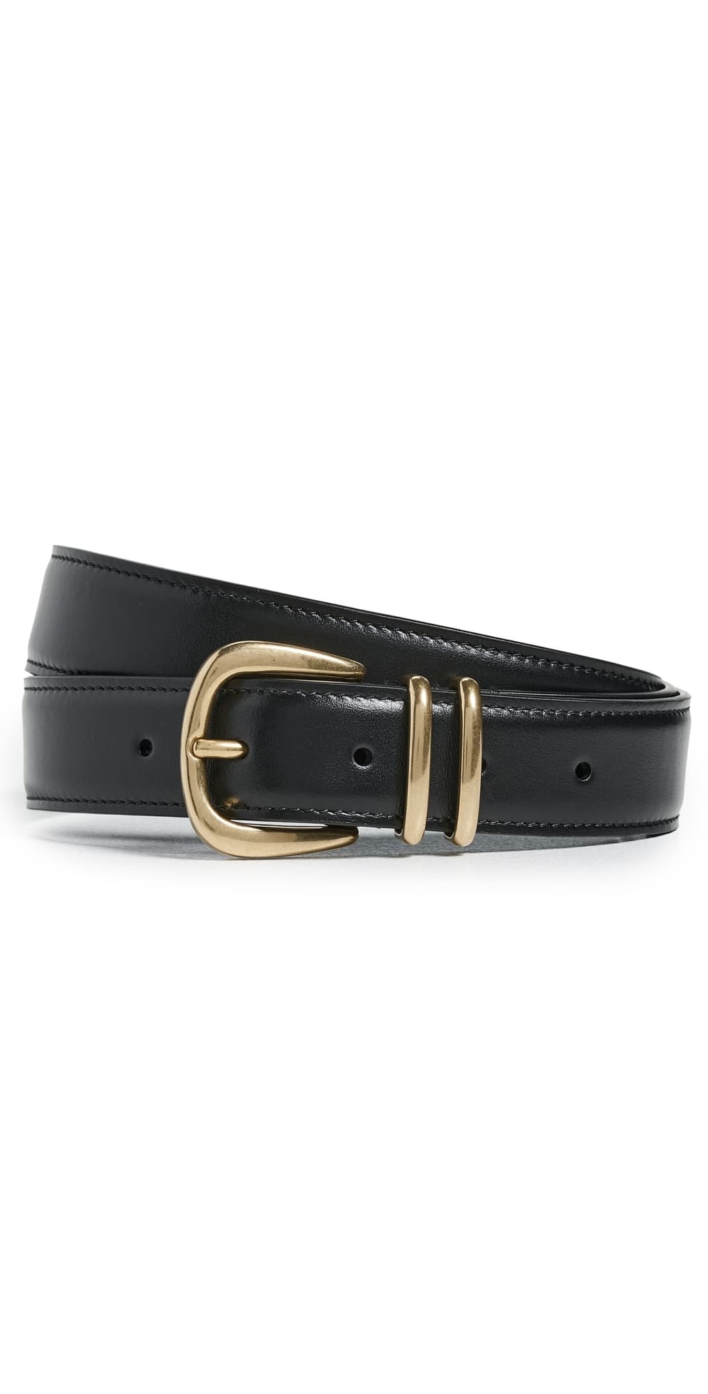 A.L.C. A. L.C. Carson Belt Black/Light Gold