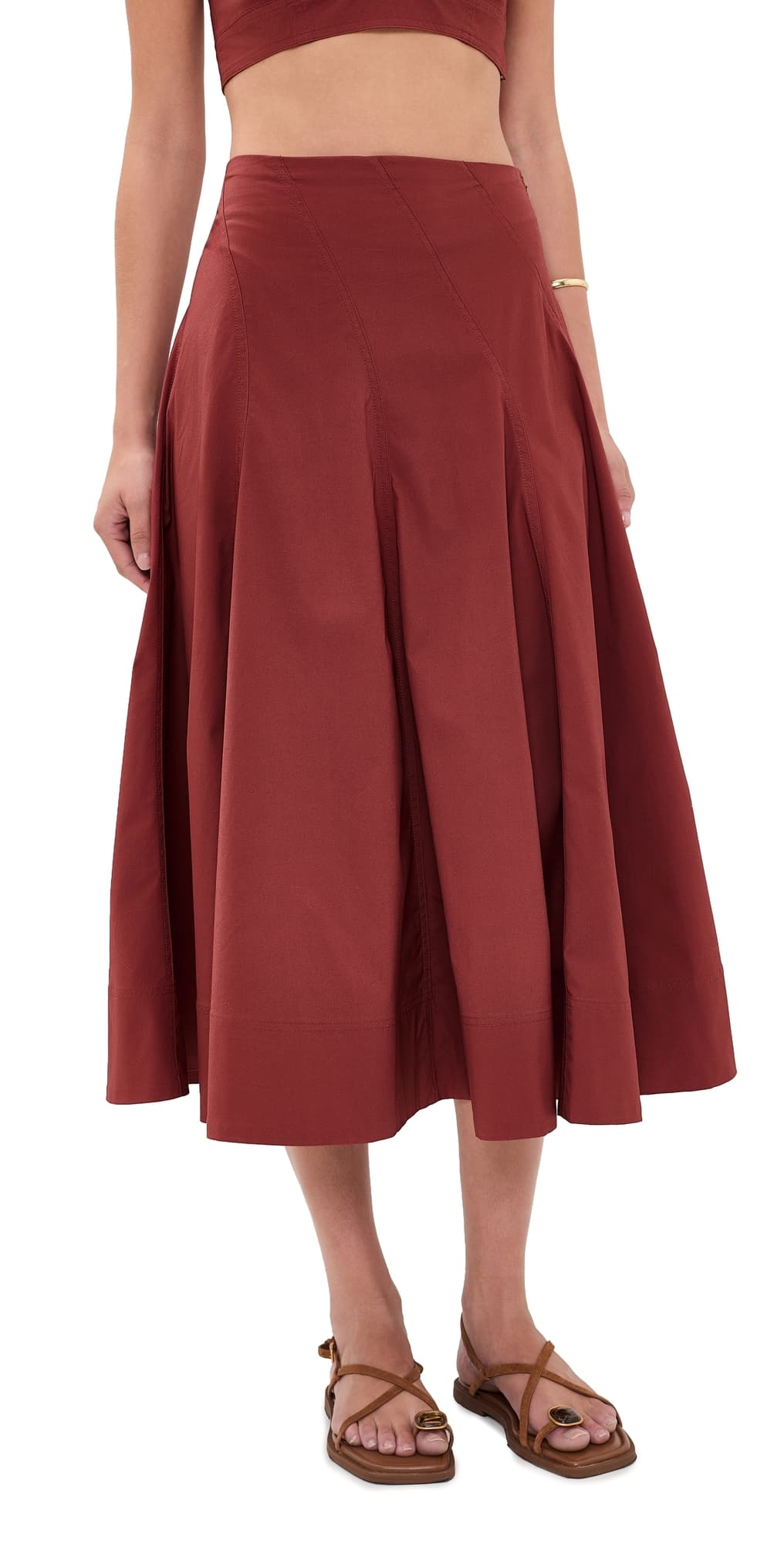 A.L.C. A. L.C. Gemma Skirt Apple Butter