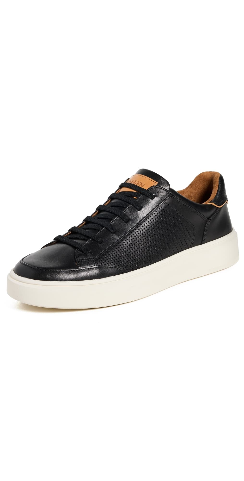 Allen Edmonds Oliver Leather Sneakers Black