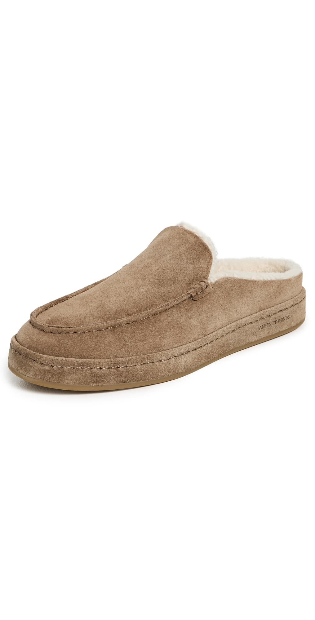 Allen Edmonds Bowen Lined Slippers Tobacco