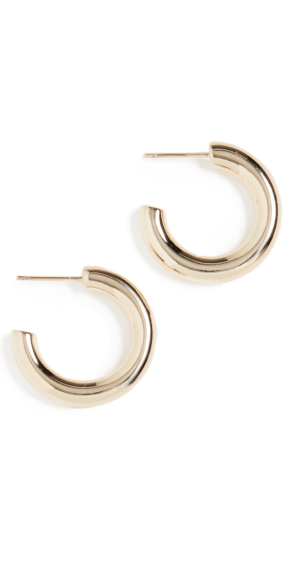Alexa Leigh Everyday Hoops Yellow Gold · One Size