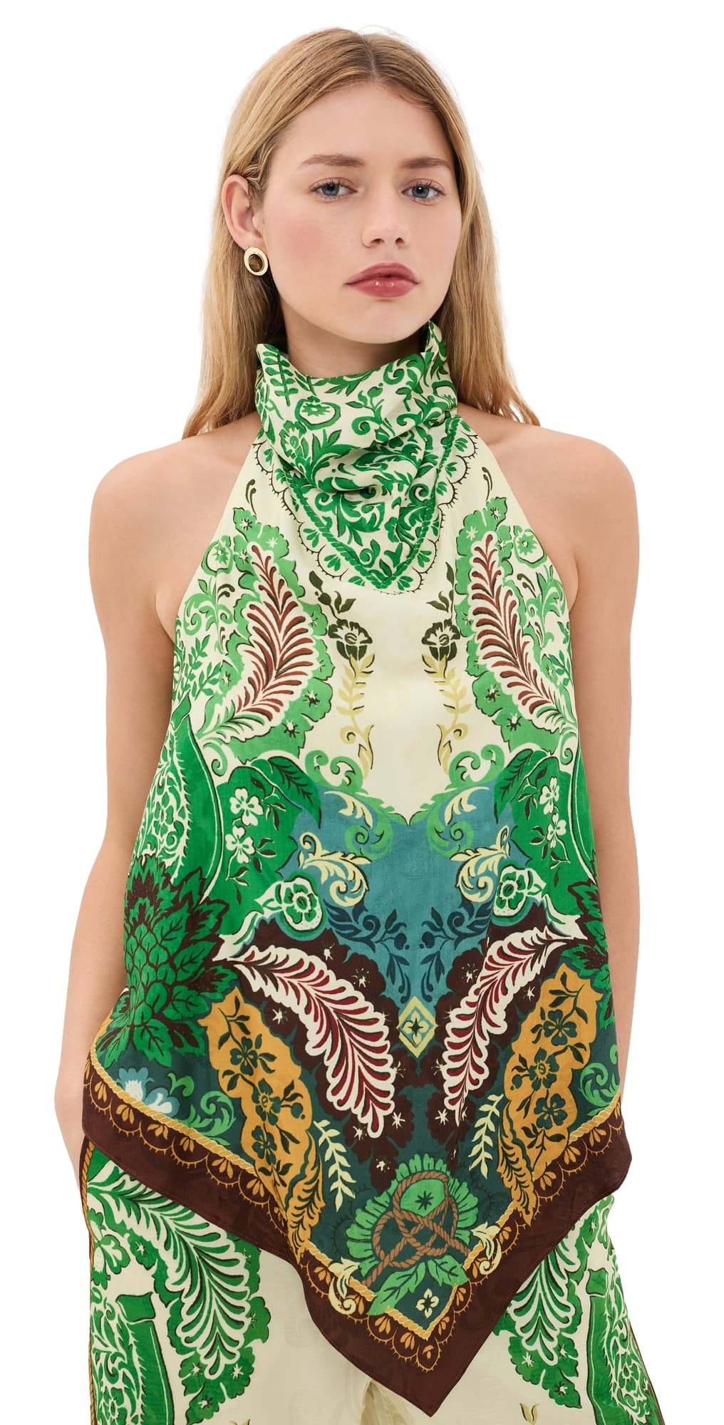 ALÉMAIS Florence Scarf Top Multi