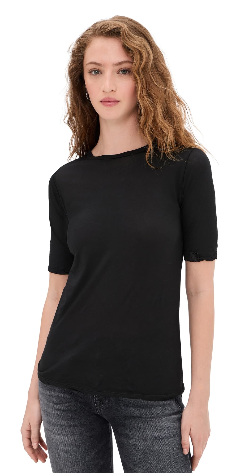ALL THREE Victoria Tee Black