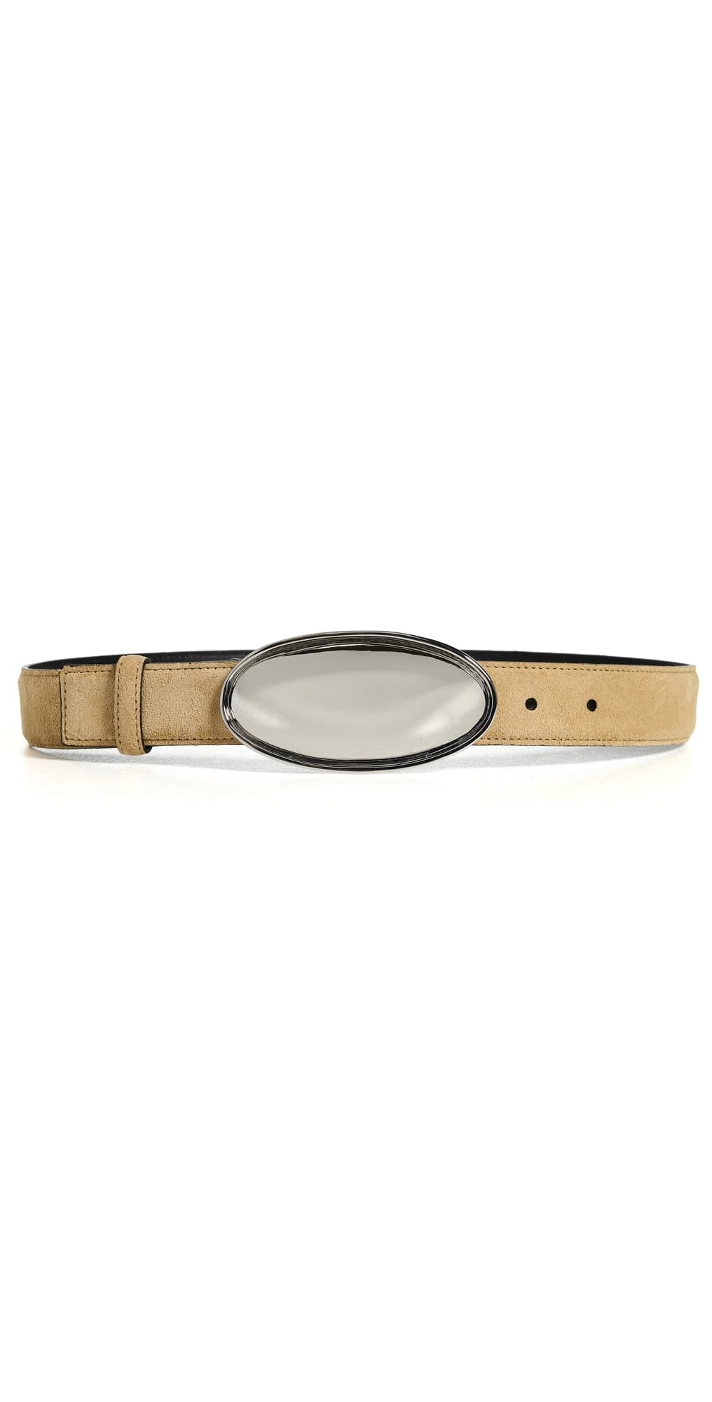 Altuzarra Oval Plaque Belt Tan
