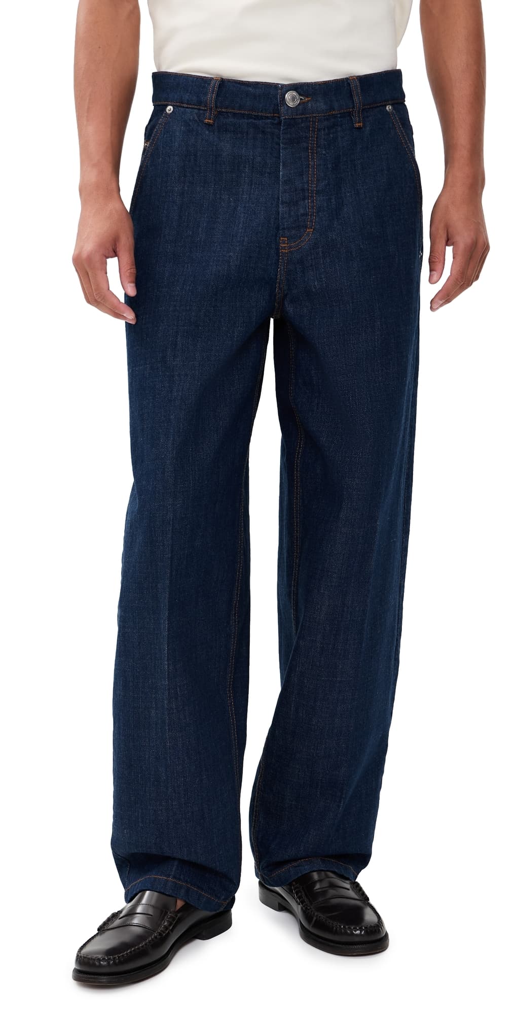 AMI Balloon Fit Jeans Indigo