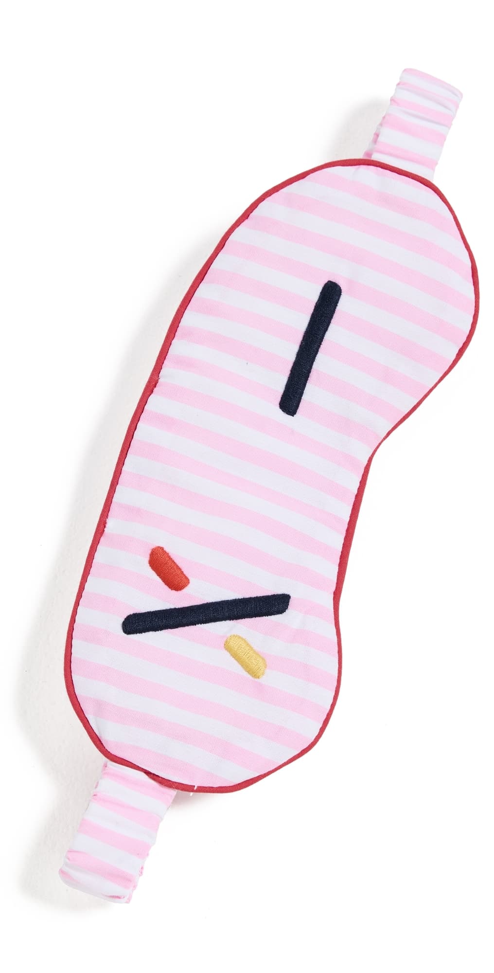 Alex Mill P'Jimmies Sleep Mask Pink Stripe · One Size