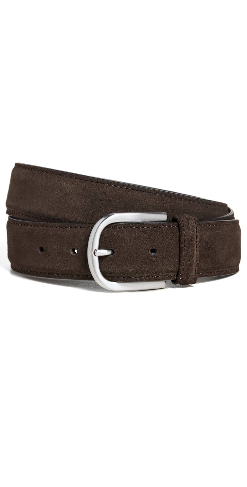 Anderson's Suede Belt Brown M9