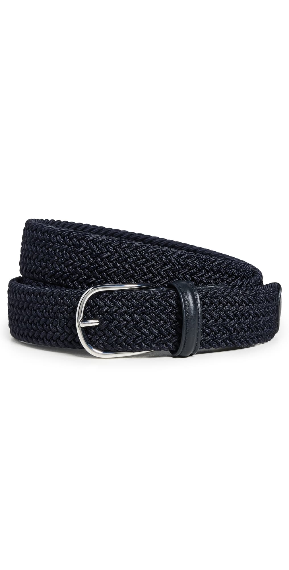 Anderson's Nylon Woven Belt Navy B1