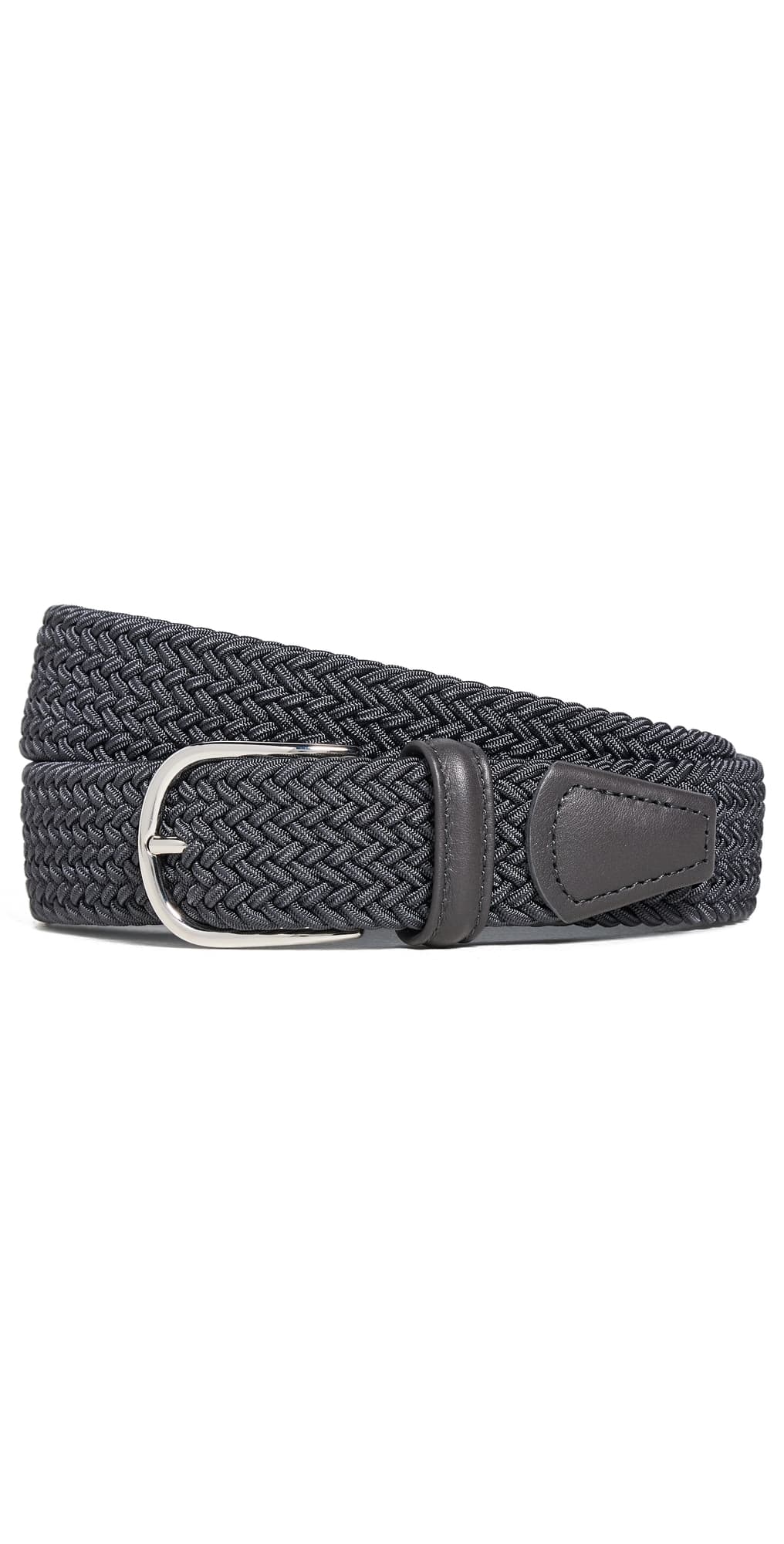 Anderson's Nylon Woven Belt Dark Grey G4