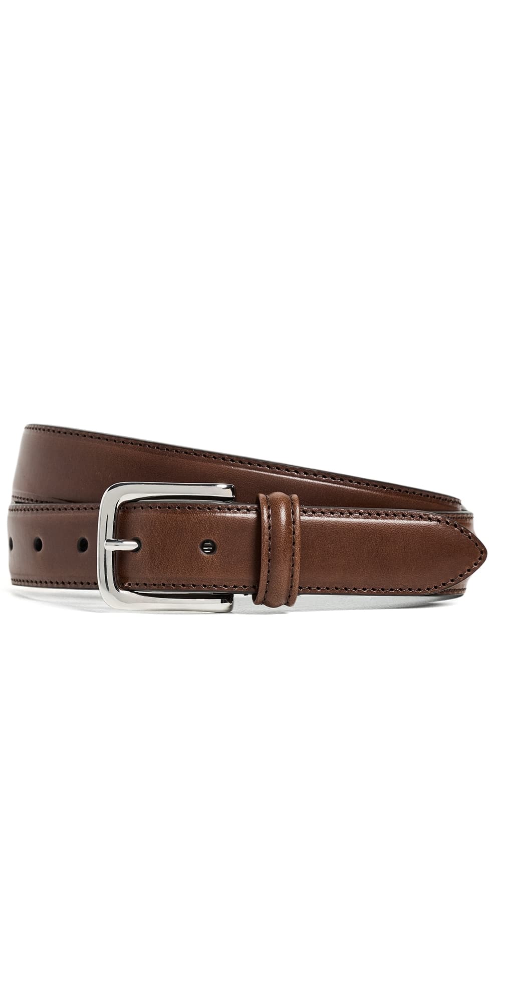 Anderson's Leather Stitch Belt Brown M1