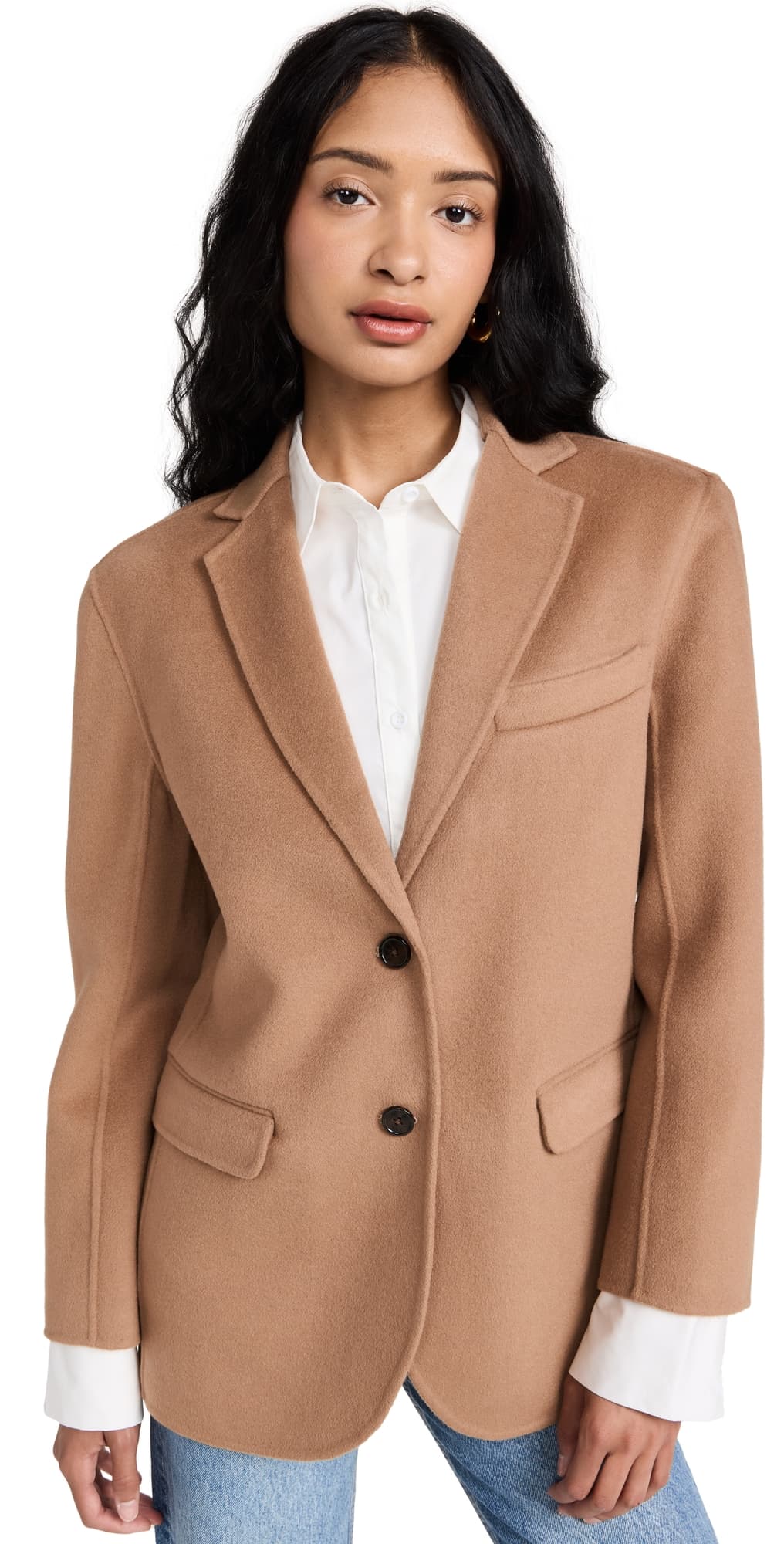 ANINE BING Quinn Blazer Brown