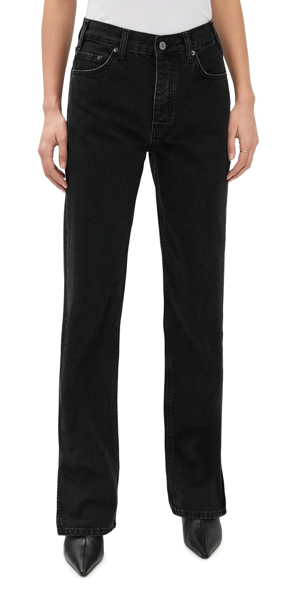 ANINE BING Roy Jeans Vintage Black