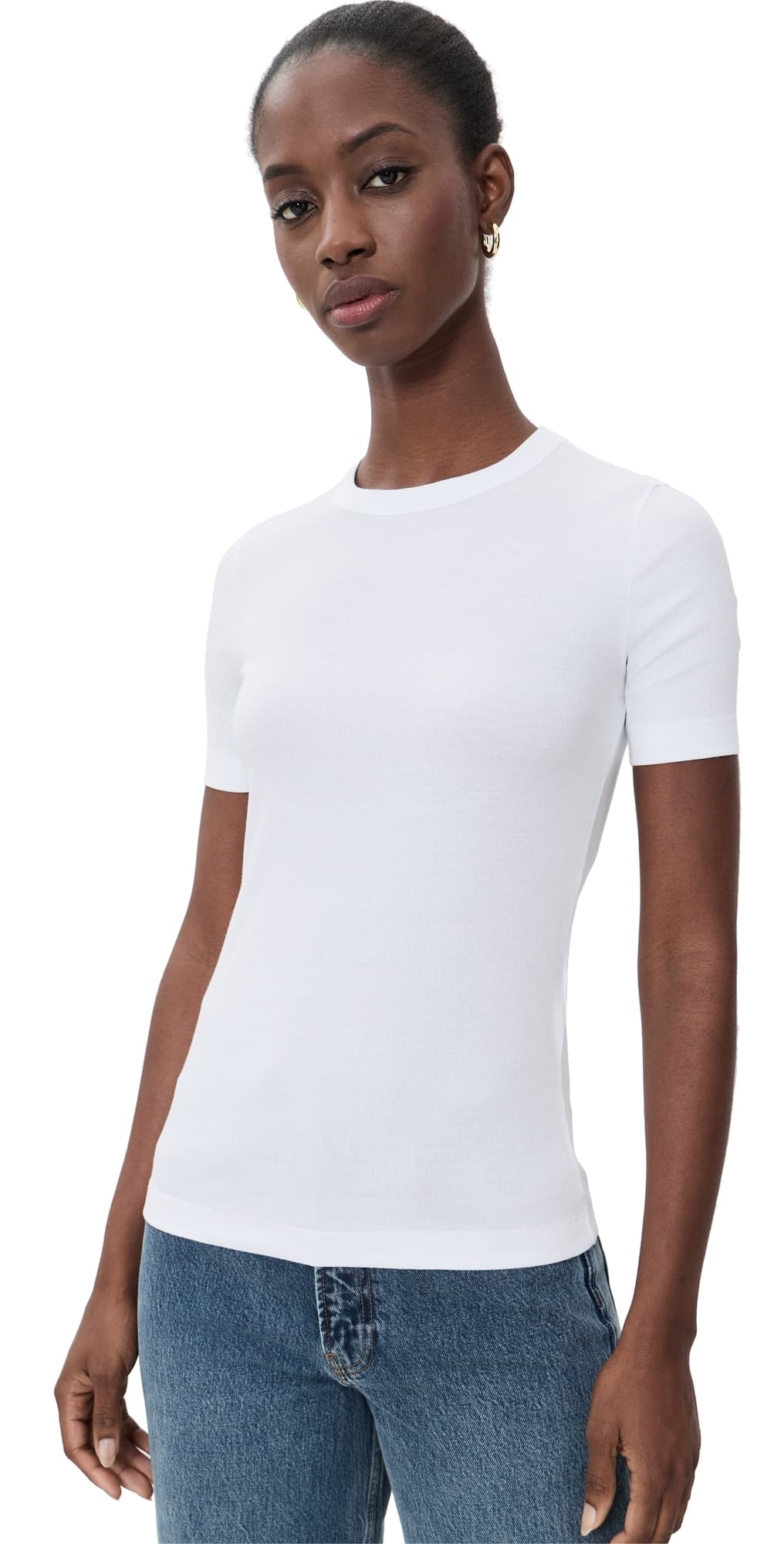 ANINE BING Sixtine Tee White