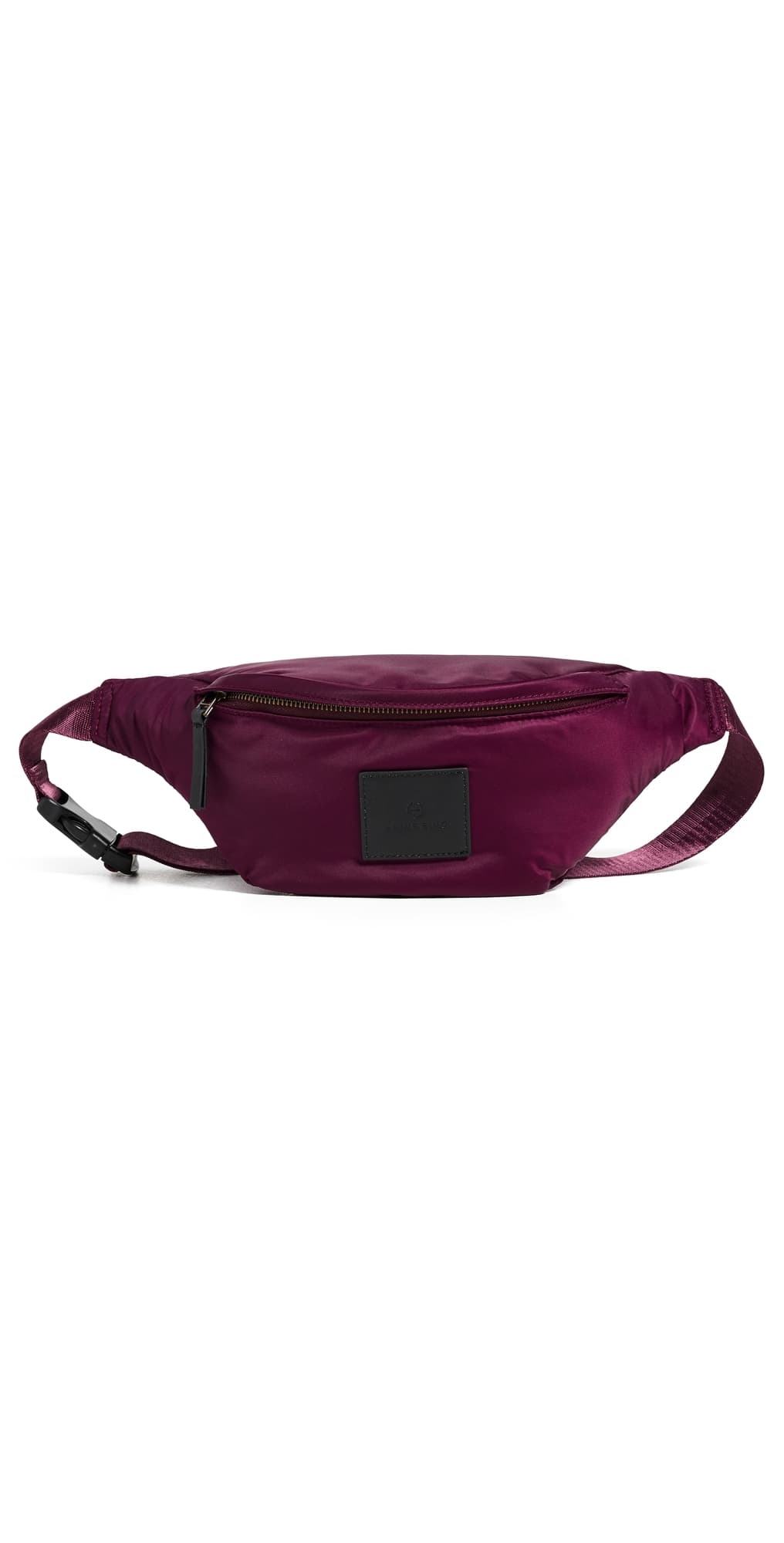 ANINE BING Leon Small Nylon Waist Bag Fig · One Size