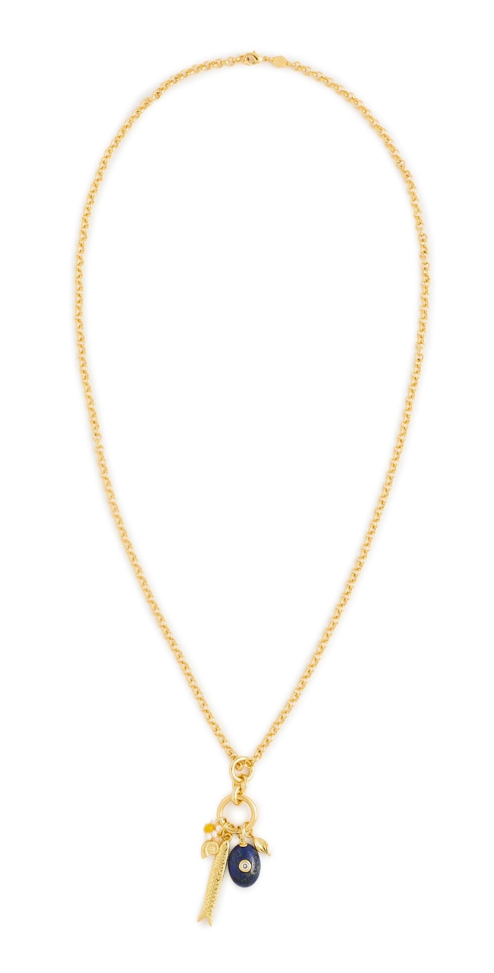 Anni Lu Swimclub Necklace Gold · One Size