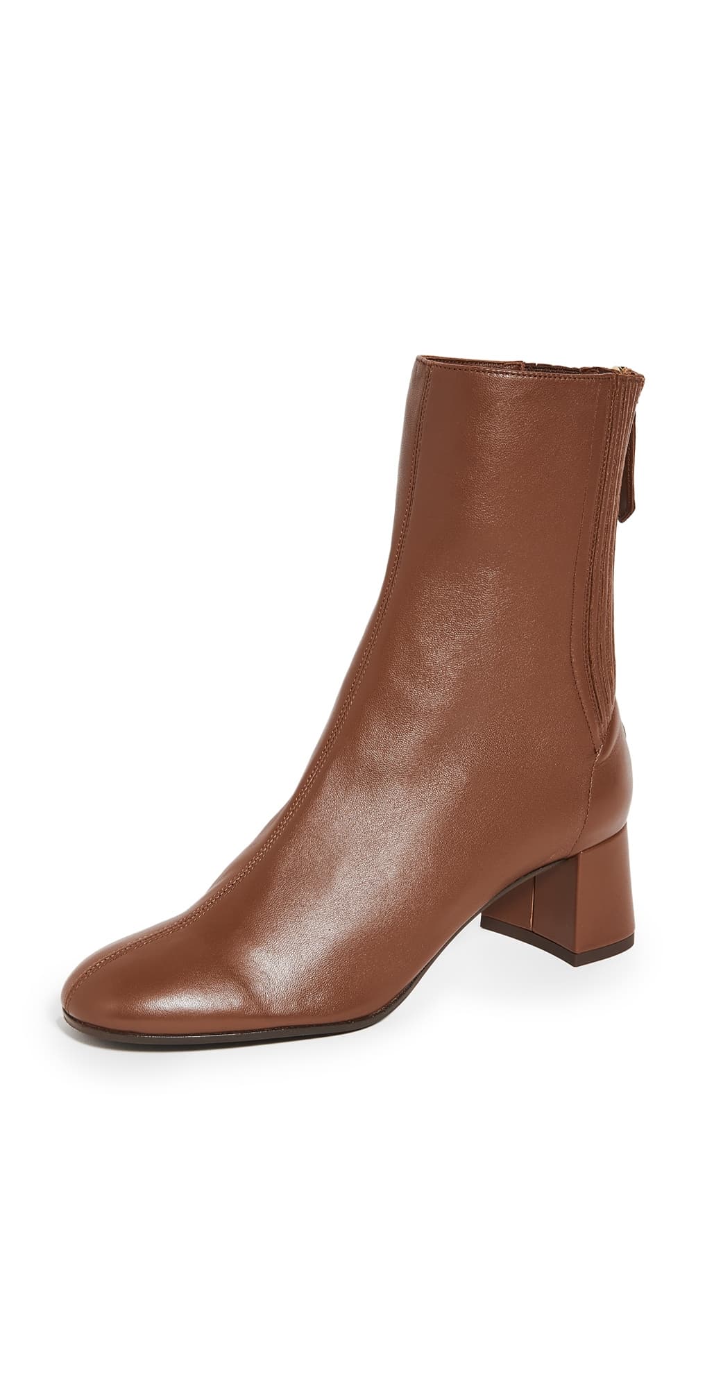 Aquazzura Saint Honore Booties 50mm Cinnamon