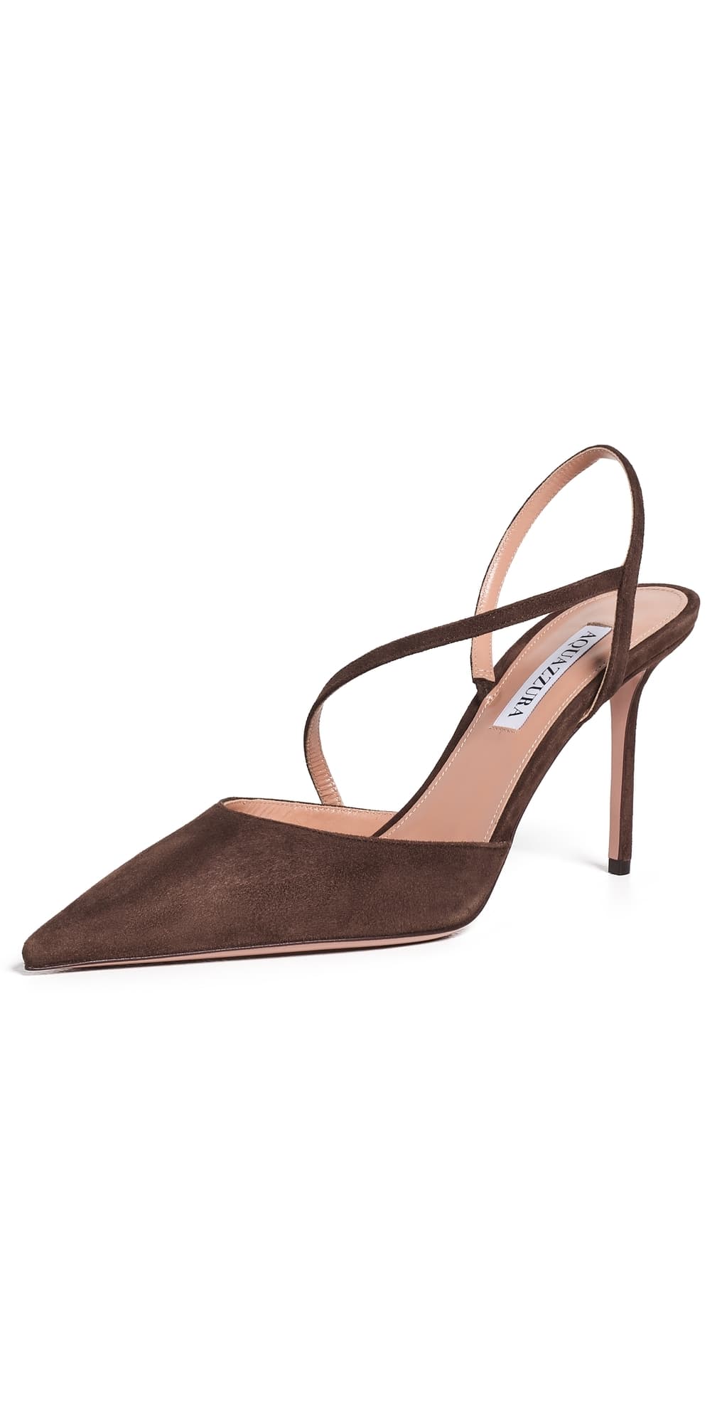 Aquazzura Dynasty Pumps 85mm Espresso