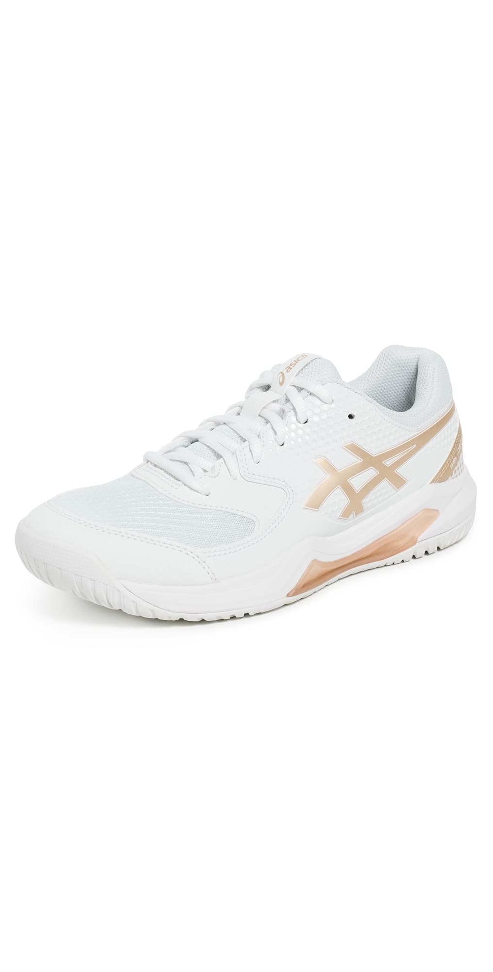 ASICS Gel-Dedicate 8 Pickleball Sneakers White/Champagne