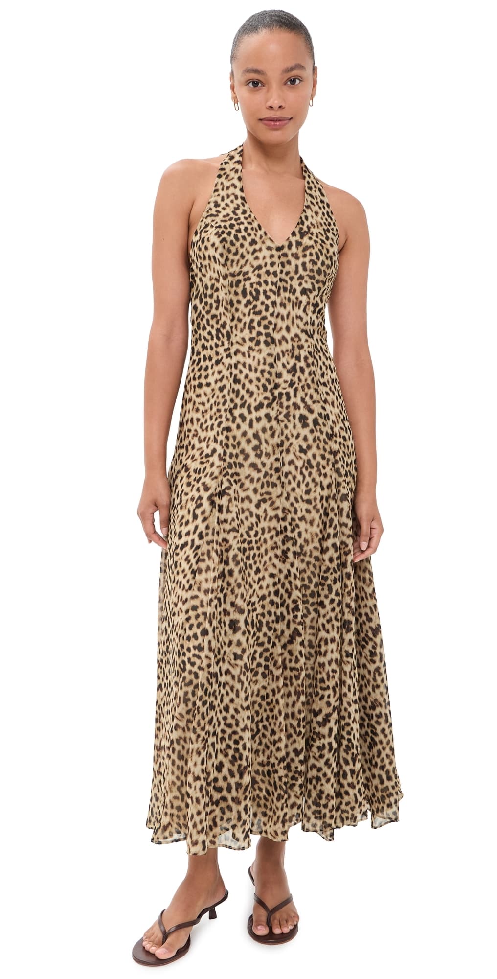 ASTR the Label Myra Maxi Dress Cheetah