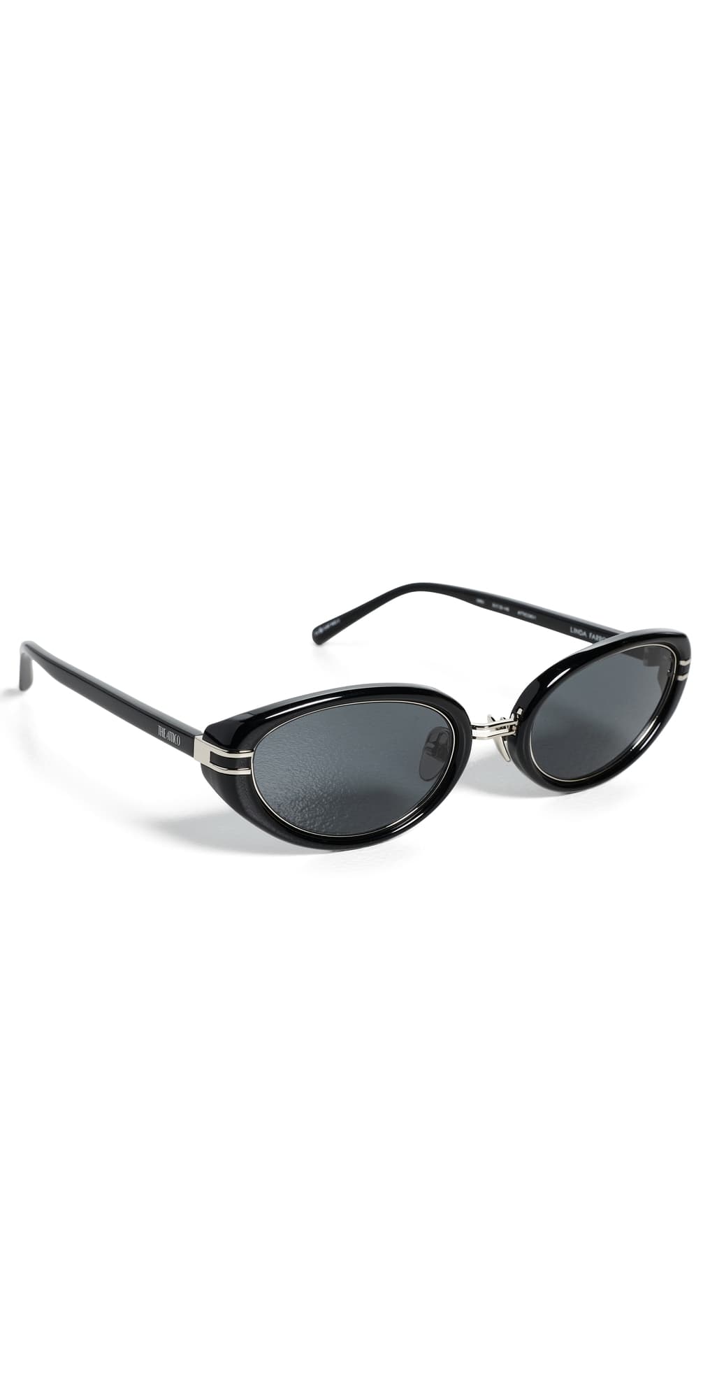 The Attico Ambra Sunglasses Black