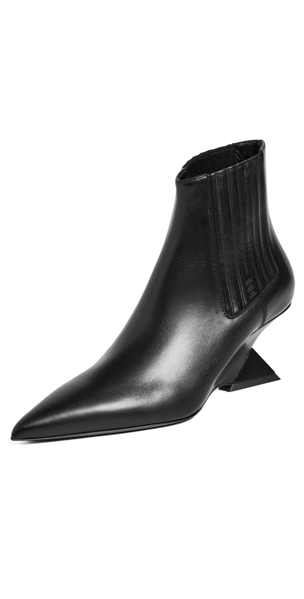 The Attico Cheope Ankle Boots Black