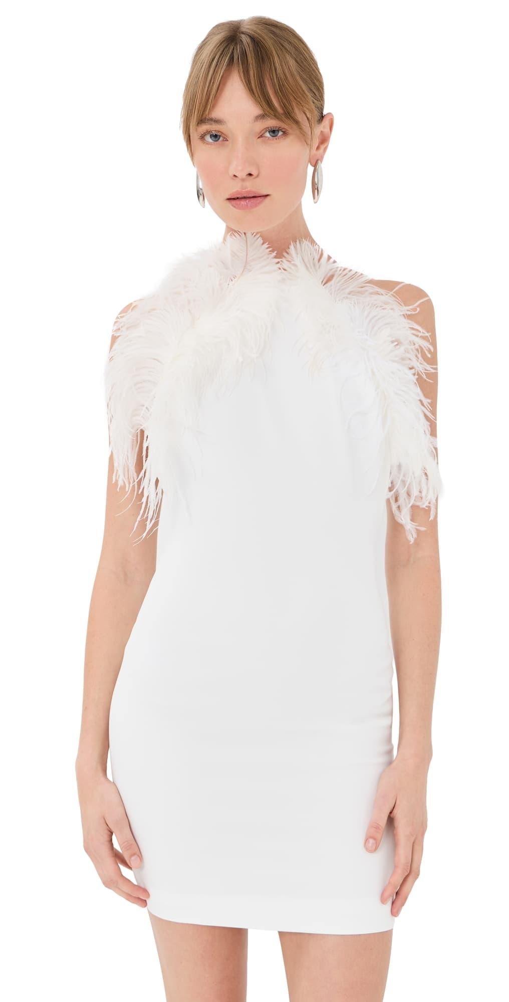 The Attico Mini Dress White