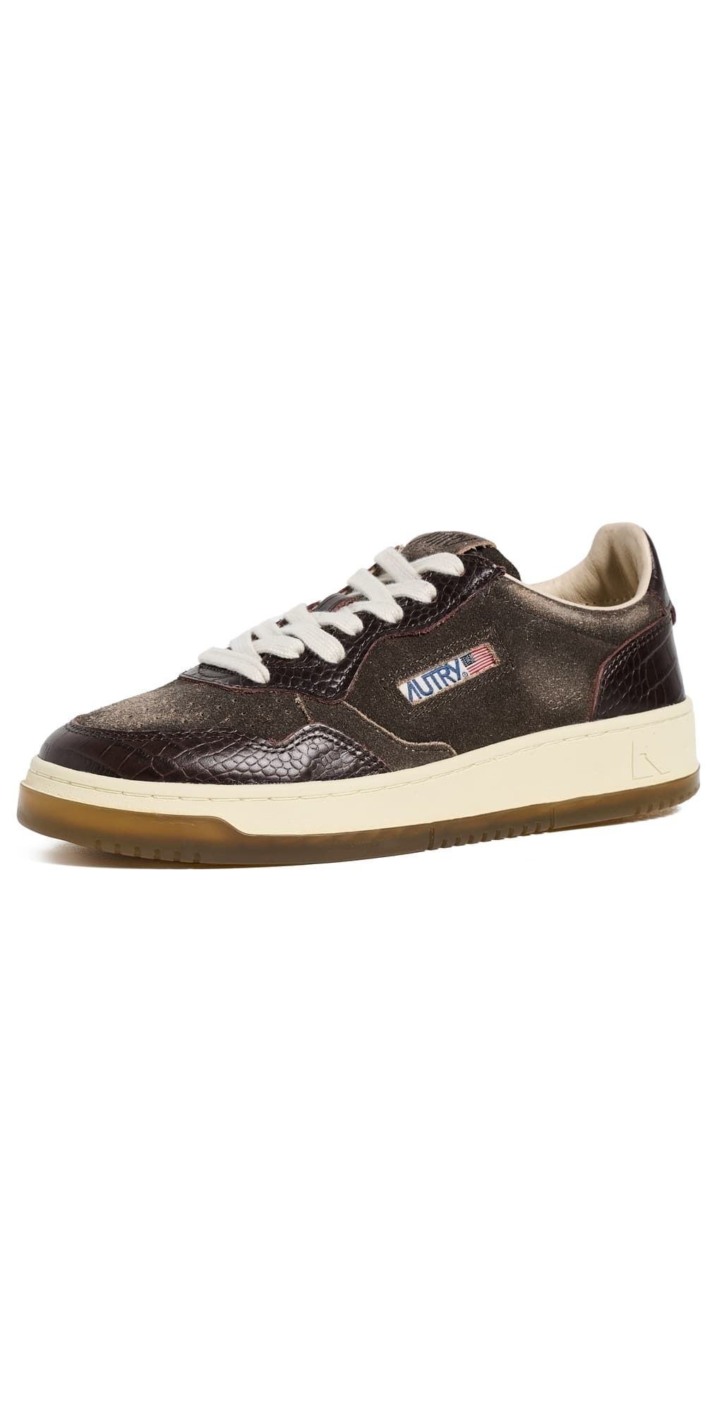 Autry Medalist Low Suede Sneakers Mustang/Brown
