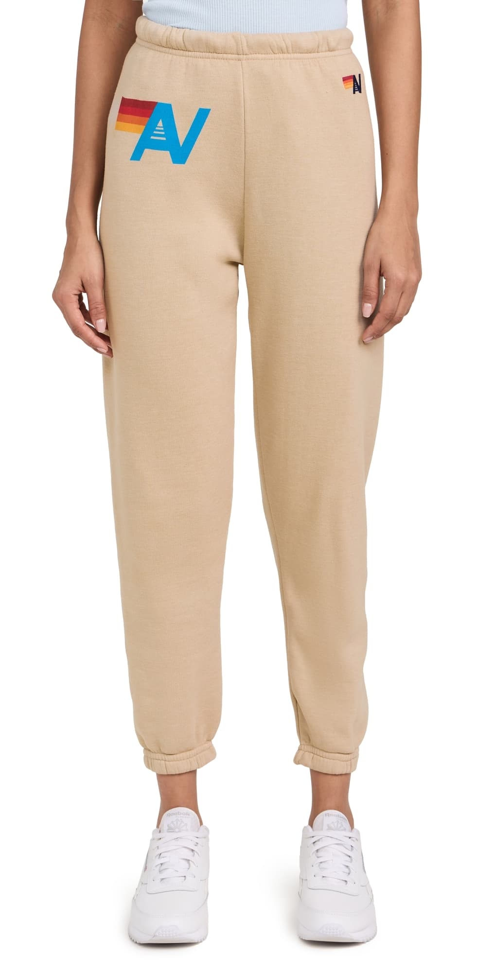 Aviator Nation Logo Sweatpants Sand
