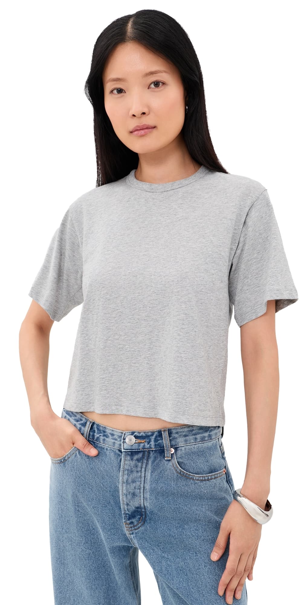 AYR The Practice Tee Heather Grey
