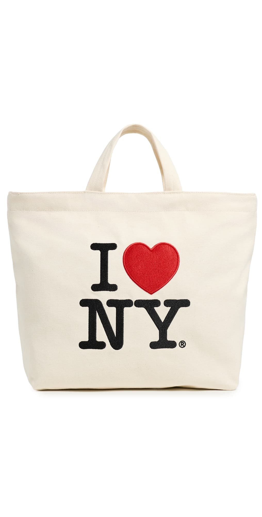 BAGGU Horizontal Zip Duck Bag I Love NY