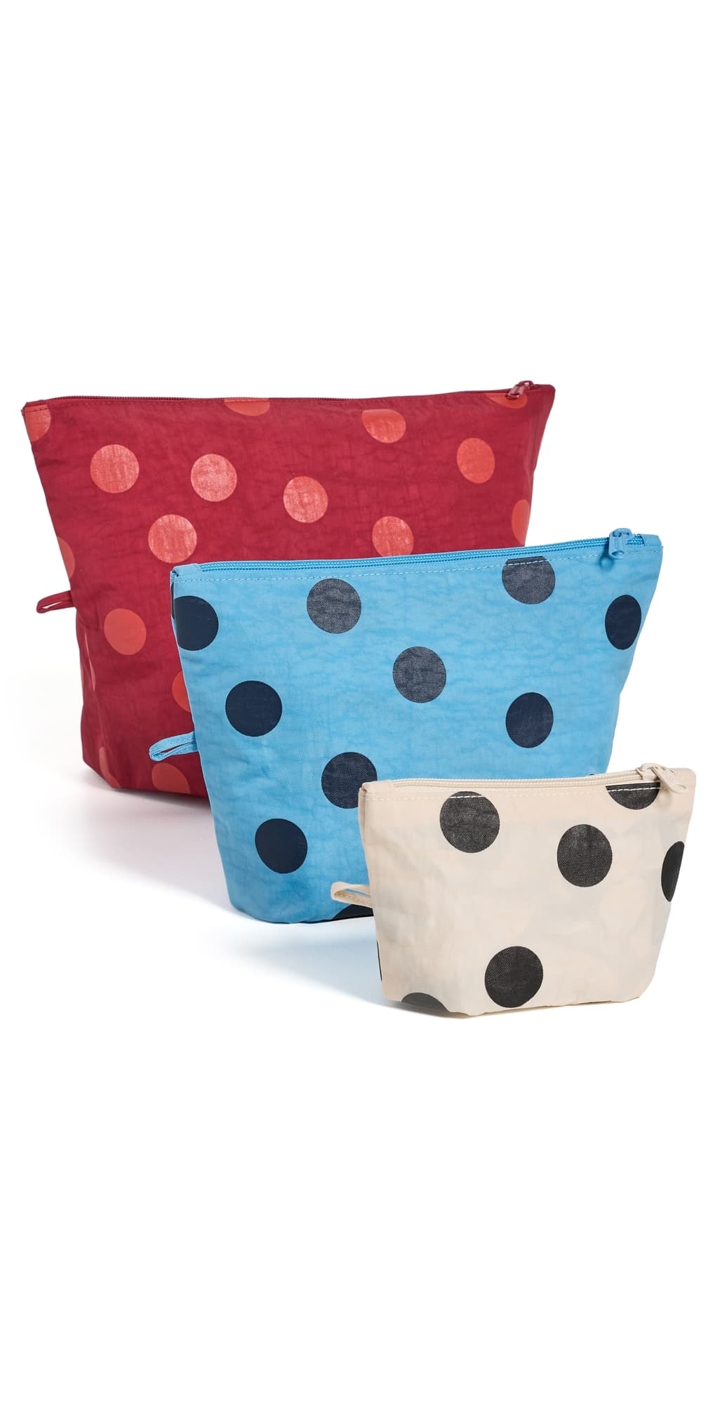 BAGGU Go Pouch Set Polka Dot Mix · One Size
