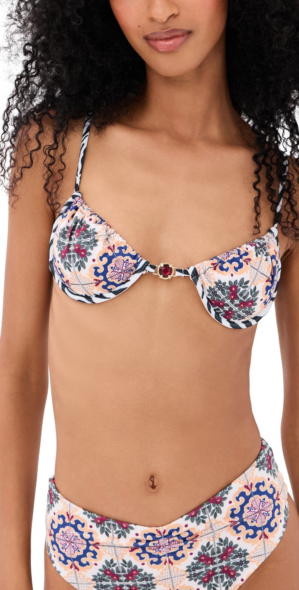 Bananhot Lesli Bikini Top Concorde Bloom