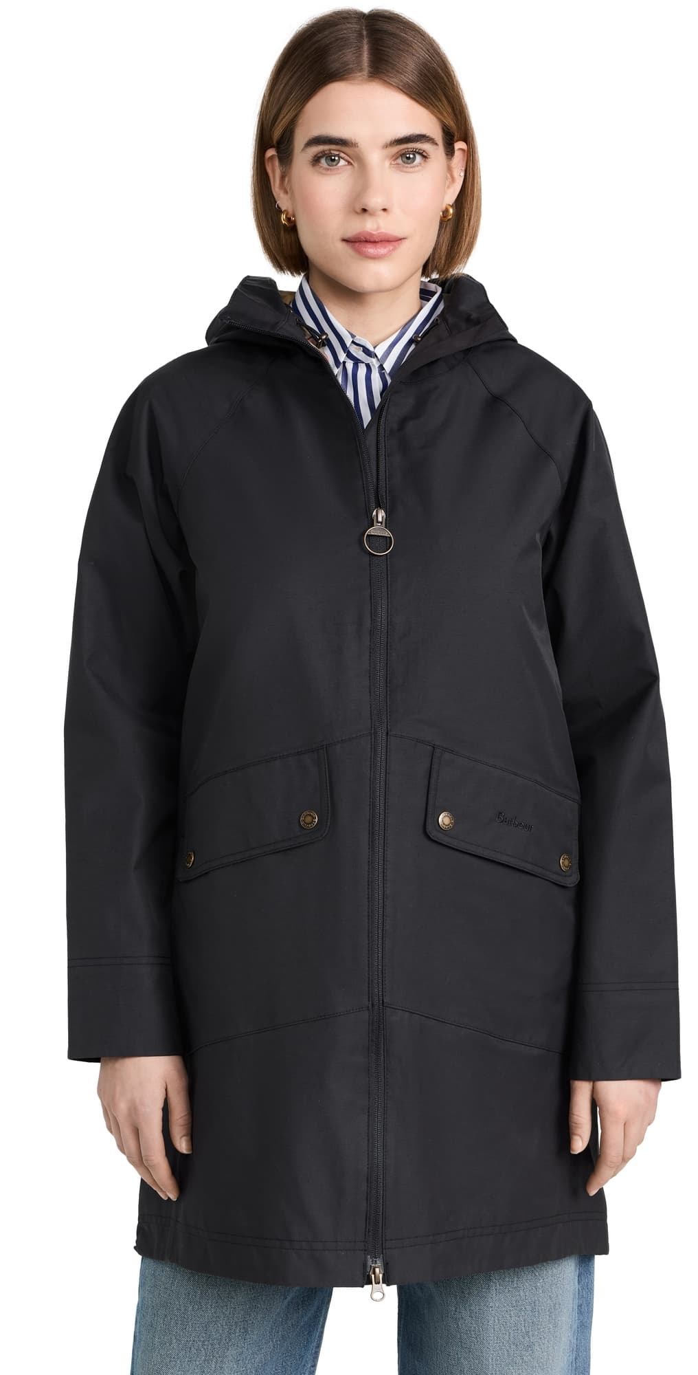 Barbour Heron Jacket Dark Navy
