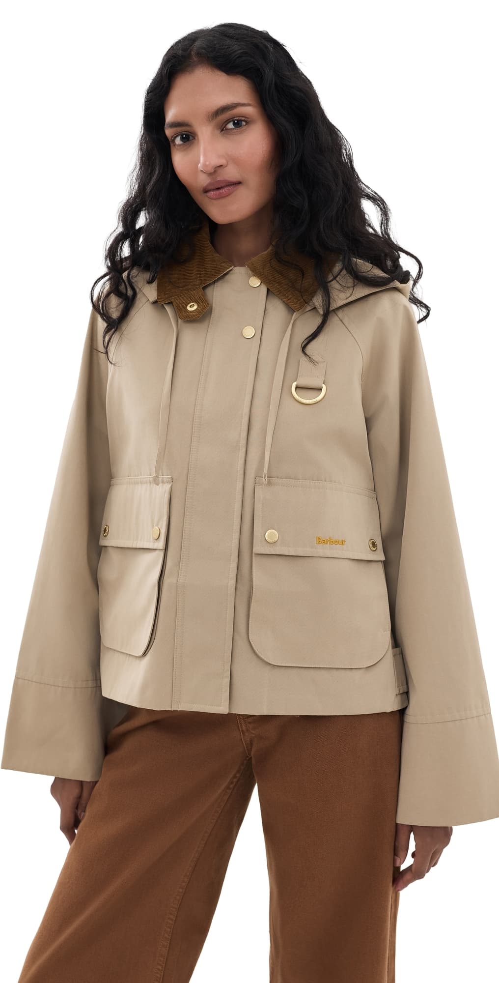 Barbour Terrington Showerproof Jacket Lt Trench/Ancient