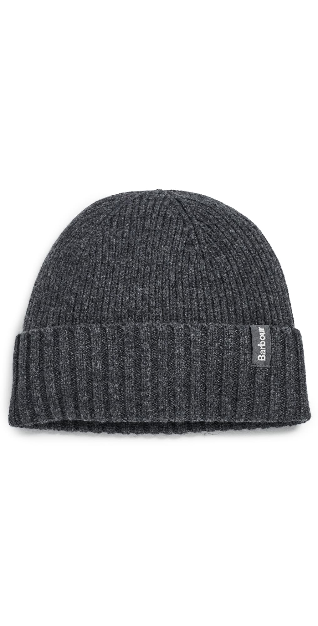Barbour Danforth Wool Cashmere Beanie Charcoal