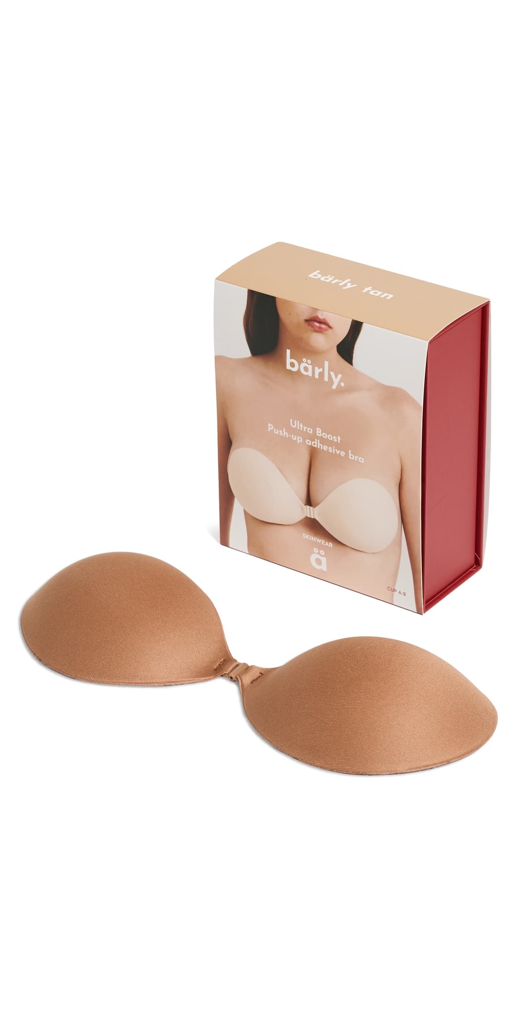 BARLY Ultra Boost Push-Up Adhesive Bra Tan