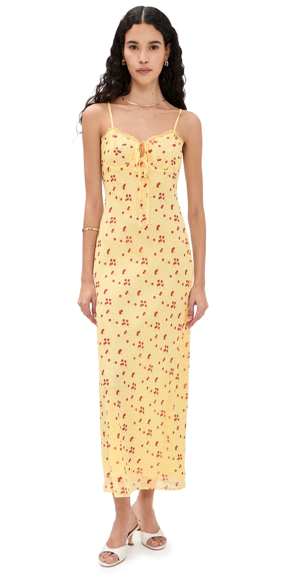 Bailey Rose Lemon Maxi Dress Lemon
