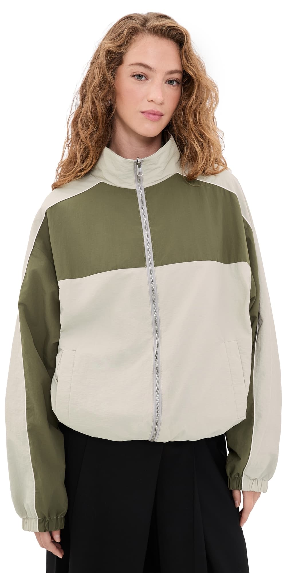 Bailey Rose Reversible Jacket Warm Grey