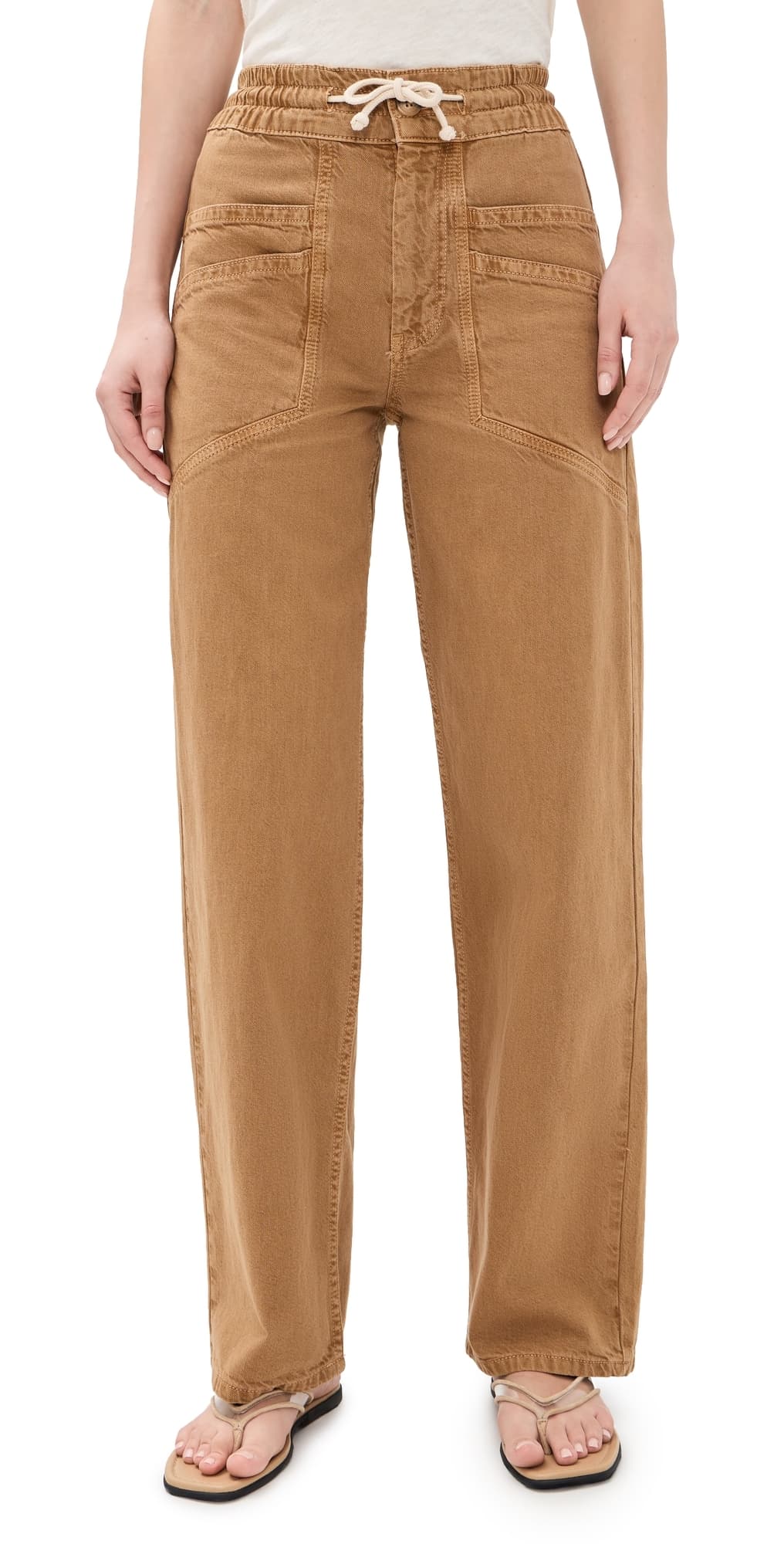 ba & sh Fima Pants Camel