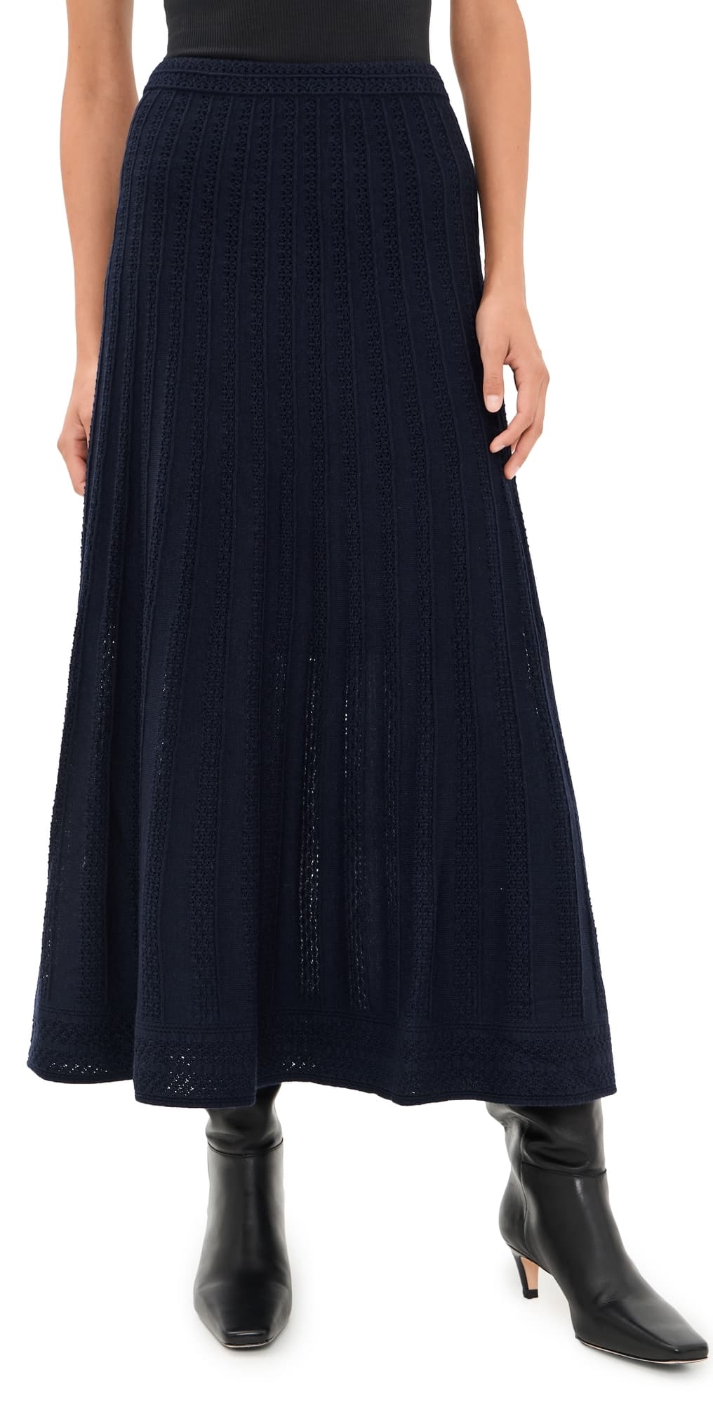 ba & sh Doha Skirt Encre