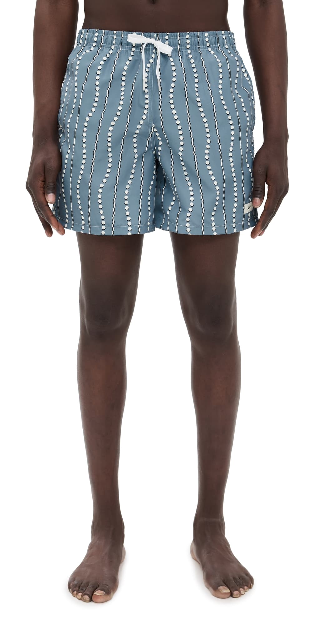 Bather Ash Tidal Current Swim Trunks 5 Grey