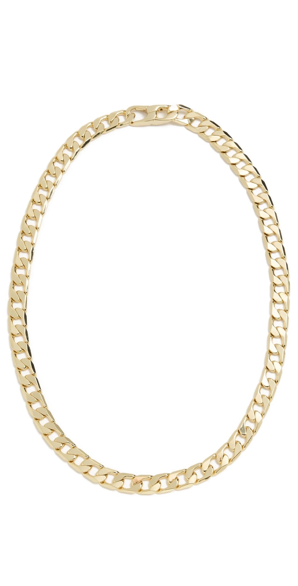 BaubleBar Michel Chain Necklace Gold