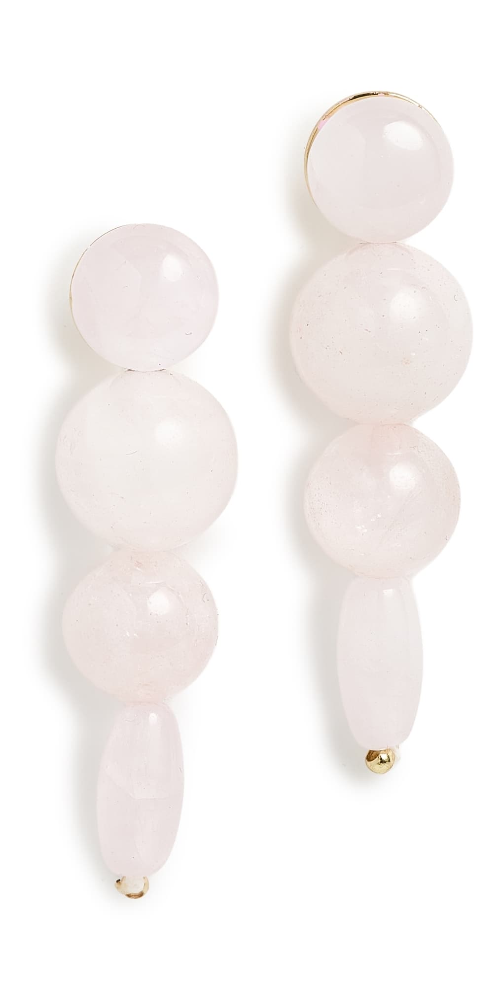 BaubleBar Fatima Drop Earrings Pink